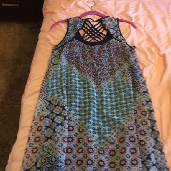 Multi-Colored Dress - Picture 2 of 2